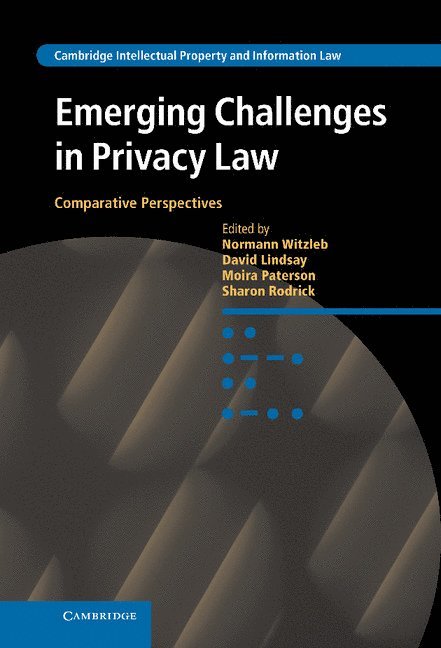 Emerging Challenges in Privacy Law 1