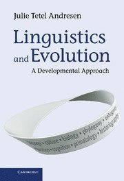 bokomslag Linguistics and Evolution