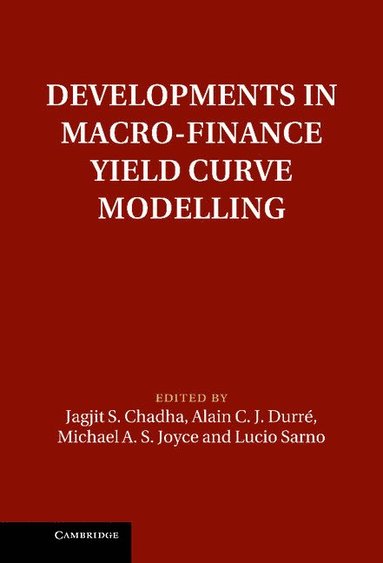 bokomslag Developments in Macro-Finance Yield Curve Modelling