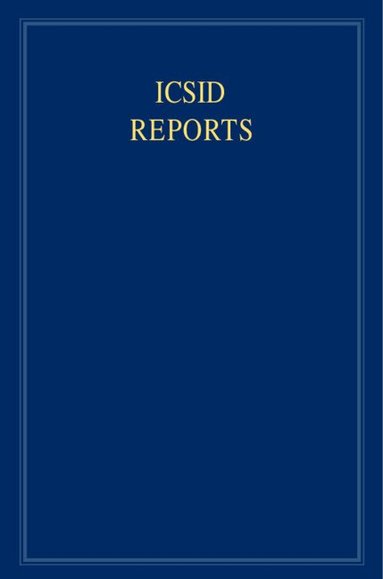 Jorge E. Viñuales, Michael Waibel - ICSID Reports: Volume 18, Inbunden