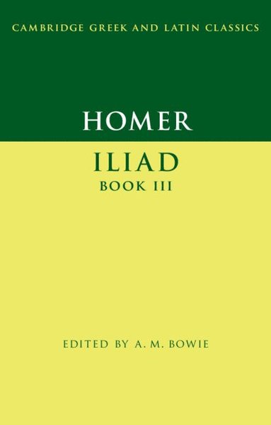 bokomslag Homer: Iliad Book III