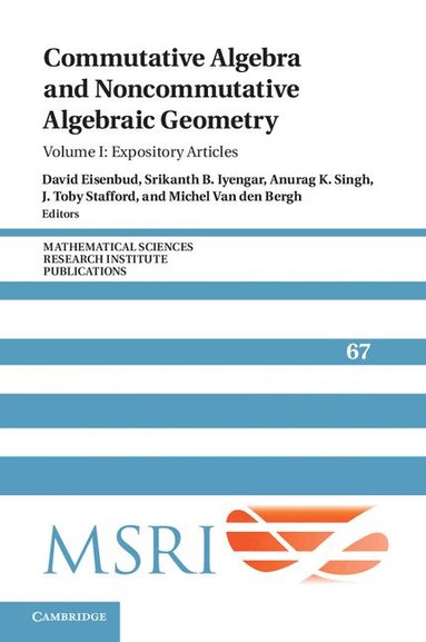 David Eisenbud, Srikanth B. Iyengar, Anurag K. Singh, J. Toby Stafford, Michel Van den Bergh - Commutative Algebra and Noncommutative Algebraic Geometry: Volume 1, Expository Articles, Inbunden