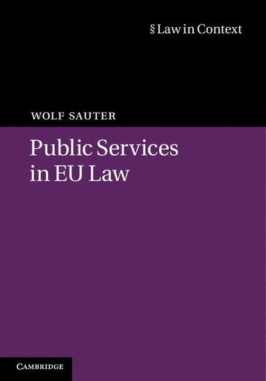 bokomslag Public Services in EU Law