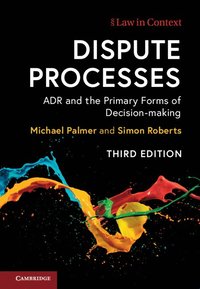 bokomslag Dispute Processes: ADR and the Primary Forms of Decision-making