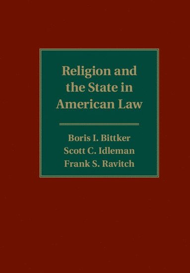 bokomslag Religion and the State in American Law