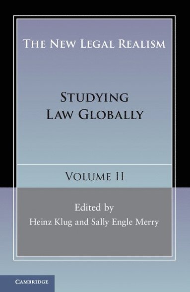 bokomslag New Legal Realism: Volume 2
