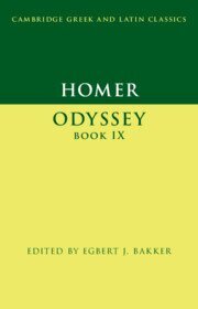Egbert J. Bakker - Homer: Odyssey Book IX, Inbunden