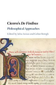 bokomslag Cicero's De Finibus