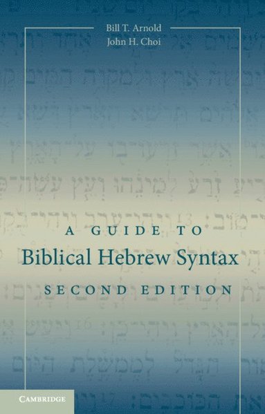 bokomslag A Guide to Biblical Hebrew Syntax