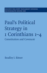 bokomslag Paul's Political Strategy in 1 Corinthians 1-4