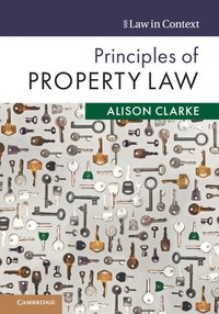bokomslag Principles of Property Law