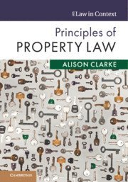 bokomslag Principles of Property Law