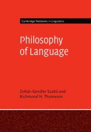 Philosophy of Language 1