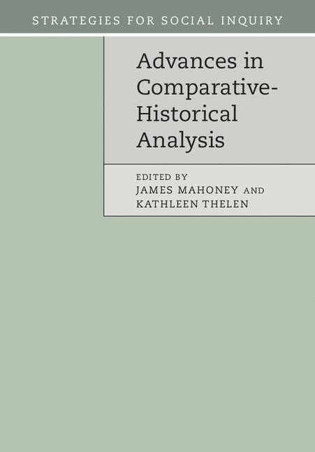 Advances in Comparative-Historical Analysis 1