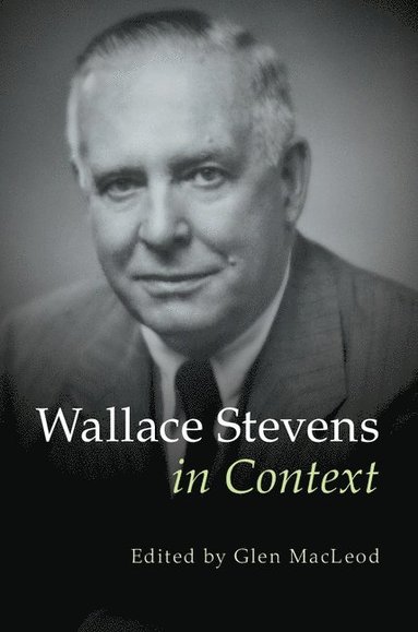 bokomslag Wallace Stevens in Context