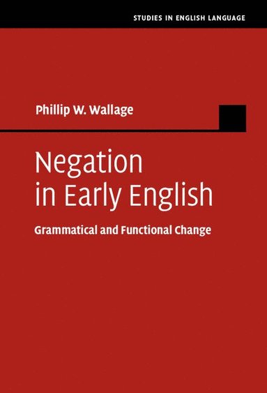 bokomslag Negation in Early English