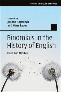 bokomslag Binomials in the History of English