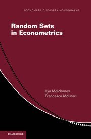 bokomslag Random Sets in Econometrics