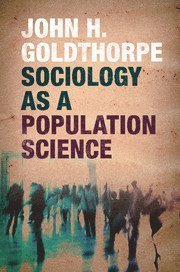 bokomslag Sociology as a Population Science