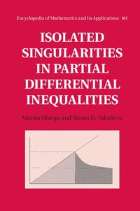 bokomslag Isolated Singularities in Partial Differential Inequalities