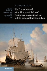 bokomslag The Formation and Identification of Rules of Customary International Law in International Investment Law