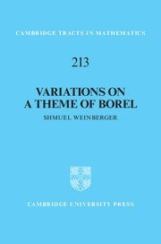 Variations on a Theme of Borel 1