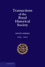 bokomslag Transactions of the Royal Historical Society: Volume 25
