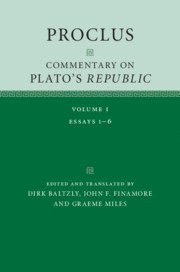 Proclus: Commentary on Plato's Republic: Volume 1, Inbunden