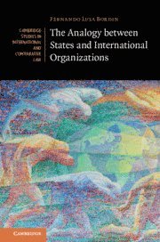 bokomslag Analogy between States and International Organizations