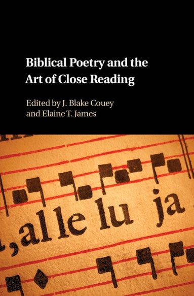 bokomslag Biblical Poetry and the Art of Close Reading