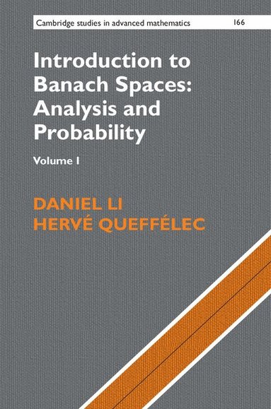 bokomslag Introduction to Banach Spaces: Analysis and Probability: Volume 1