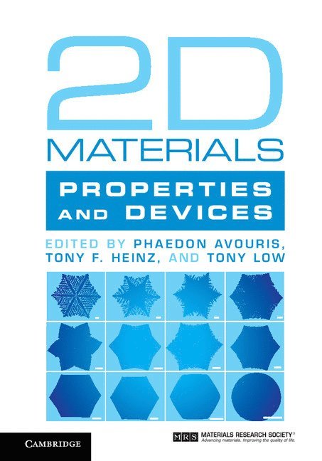 Phaedon Avouris, Tony F. Heinz, Tony Low, New York) Avouris, Phaedon (IBM T. J. Watson Research Center, California) Heinz, Tony F. (Stanford University, Tony (University of Minnesota) Low - 2D Materials, Inbunden