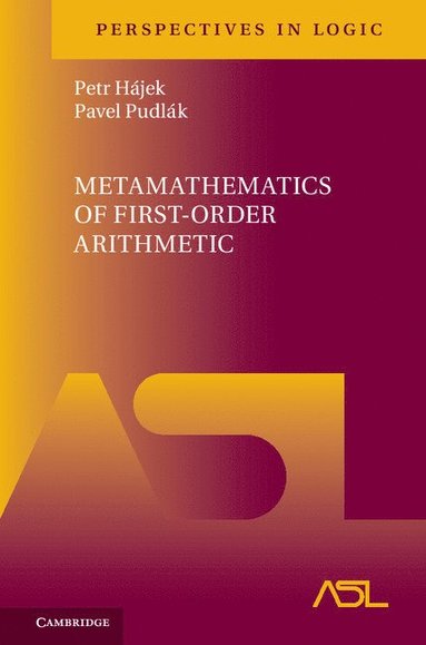 bokomslag Metamathematics of First-Order Arithmetic