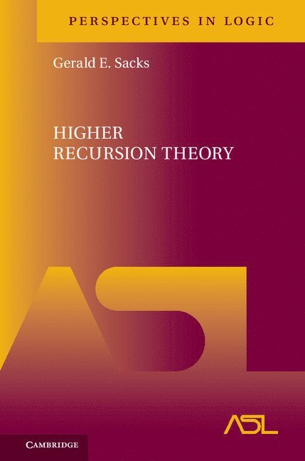 Higher Recursion Theory 1