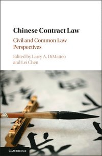 bokomslag Chinese contract law - civil and common law perspectives