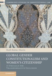 bokomslag Global Gender Constitutionalism and Women's Citizenship