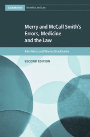 bokomslag Merry and McCall Smith's Errors, Medicine and the Law