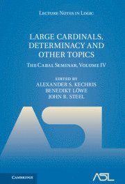 bokomslag Large Cardinals, Determinacy and Other Topics