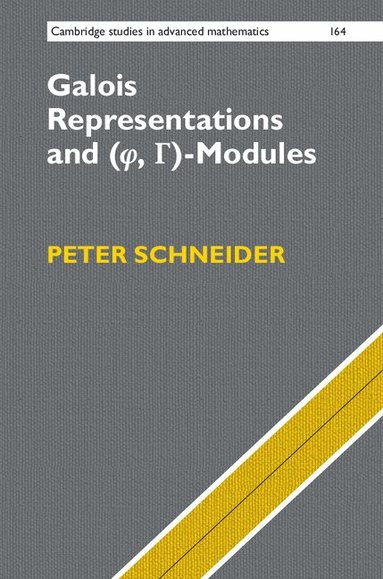 Peter Schneider - Galois Representations and (Phi, Gamma)-Modules, Inbunden