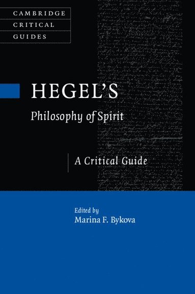 bokomslag Hegel's Philosophy of Spirit