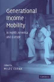 bokomslag Generational Income Mobility in North America and Europe