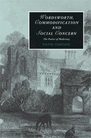 bokomslag Wordsworth, Commodification, and Social Concern
