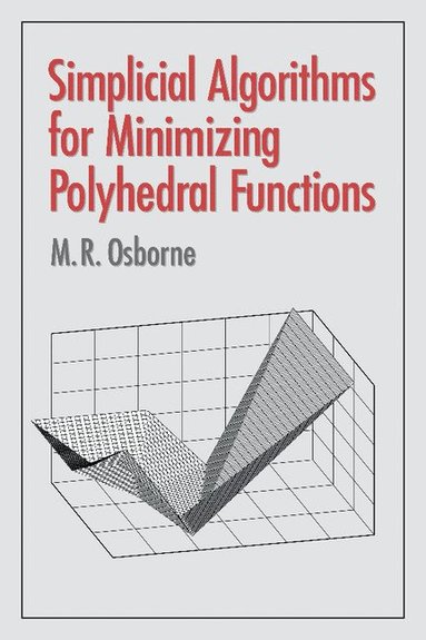 bokomslag Simplicial Algorithms for Minimizing Polyhedral Functions