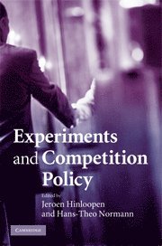 bokomslag Experiments and Competition Policy