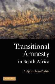 bokomslag Transitional Amnesty in South Africa