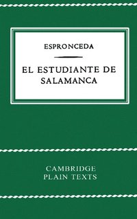 bokomslag El Estudiante de Salamanca