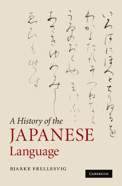 A History of the Japanese Language 1