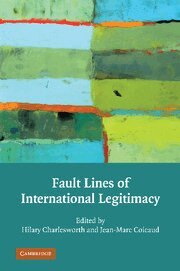 Hilary Charlesworth, Jean-Marc Coicaud - Fault Lines of International Legitimacy, Häftad