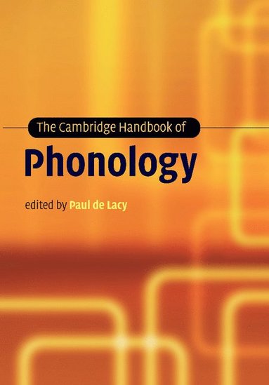 bokomslag The Cambridge Handbook of Phonology