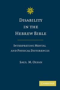 bokomslag Disability in the Hebrew Bible